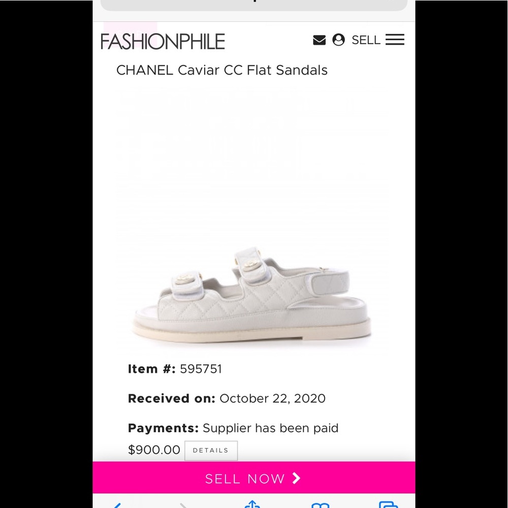 💯 authentic Chanel Dad shoes